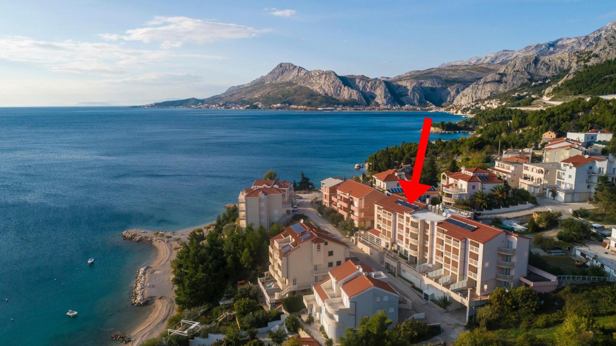 Hotel Villa Miramar Omiš Exterior foto